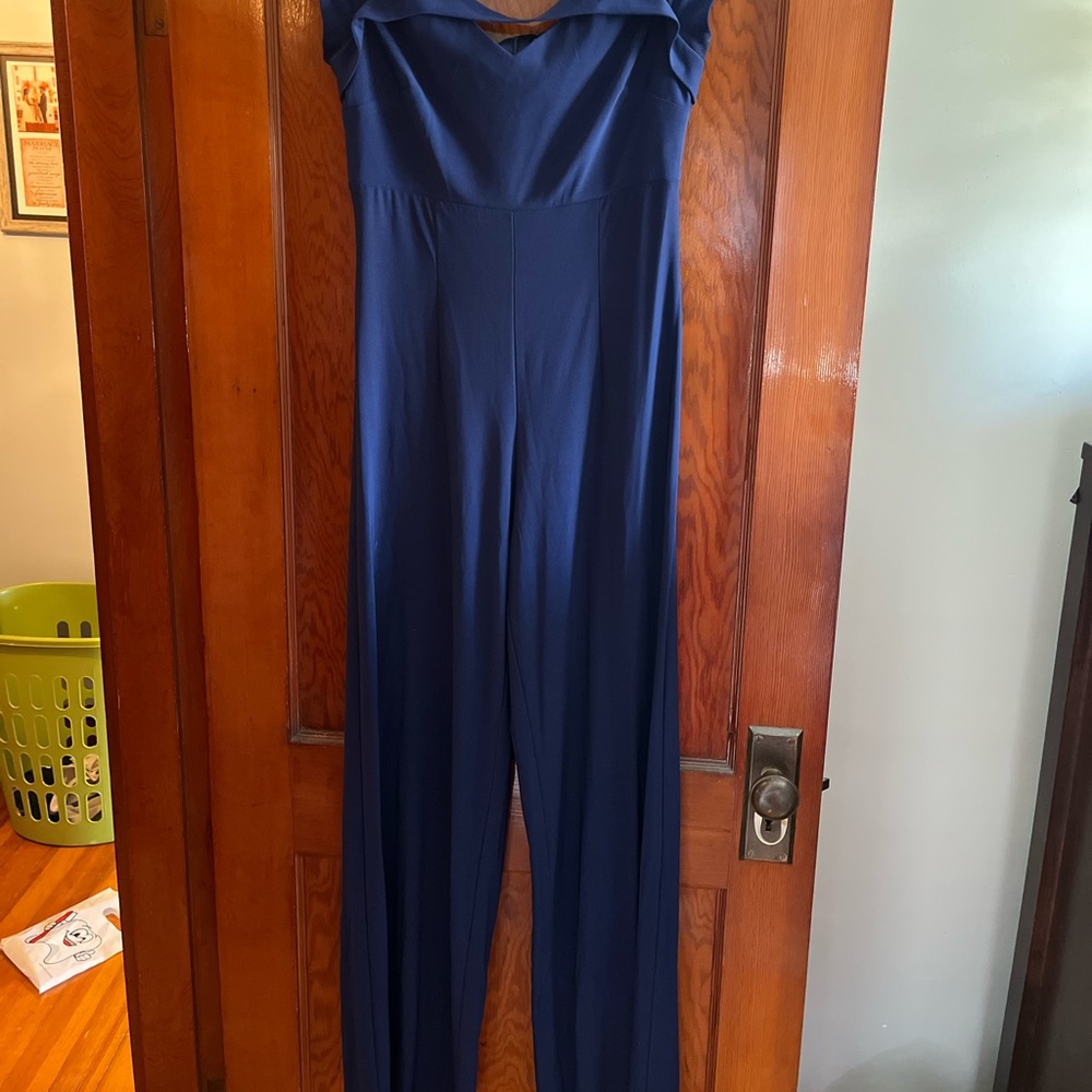 Navy pant jumpsuit